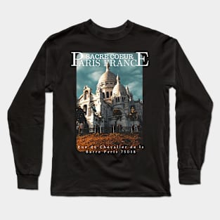 Sacre Coeur paris france - Sacré-Cœur Long Sleeve T-Shirt